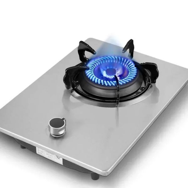 Combos 4.0kW Hogar SingleBurner Gas Stove /Desktop incrustado estufa de gas licuada natural dualpurpose /pulsador electrónico