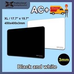 Combos 450x400x3mm Xl / 17,7" X 15,7" Xraypad Aqua Control+ Tapis de souris de jeu version noir ou blanc