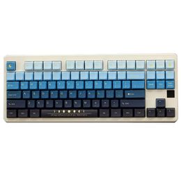 Combo's Cool Design Programmeur/Moonrise Thema Keycaps 129 Toetsen XDA Profiel PBT Sublimatie Voor MX Switch Mechanisch Toetsenbord