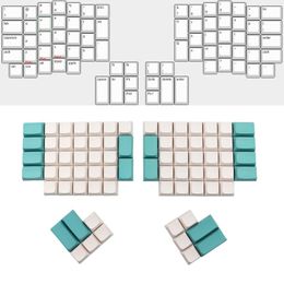 Combo's Aangepaste PBT blanco keycaps XDA profiel geen gravure voor sleutelafdekking vervanging voor Ergodox mechanisch toetsenbord DIY B36A