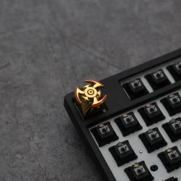 ComboS ESC Metal KeyCaps Personaliseerde DIY -aanpassing Mechanische toetsenbordsleutel Compatibele Cherry Kaihua Gateron Cross -schakelaars voor SPI