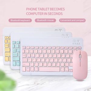 Combo's K005C Oplaadbare Bluetooth Toetsenbord draadloos Mute Dunne Mini Keyboard Tablet Office Toetsenbord voor iOS Android Windows PC IPAD