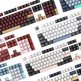 Combos Kbdiy G Keycap Clone Olivia Arctic Red Blue Samurai Darling Rudy Oem Perfil Doble disparo Pbt Keycaps para teclado mecánico