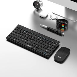 Clavier de combos et ensemble de souris External Wireless Keyboard Set Set Indicator Light Pild et jouer léger pour ordinateur portable pour ordinateur portable