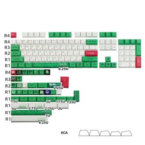 Combos Keyboard KeyCap PBT Dye Sublimation Cherry Ball Cap KCA Profiel 1.75U 2U Shift 3U 6.25U 7U Spatebar voor GH60 GK61 64 68 75 84 96