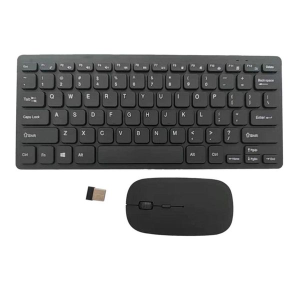 Combos KX4A 2.4G Combinación de teclado y mouse inalámbricos Teclado pequeño multifunción Ahorro de energía Mouse Amplia compatibilidad