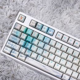 Combo's Mechanisch toetsenbord Winter Deer KeyCaps PBT Cherry MX Profiel KeyCap 1.75U 15U 1U toetsen voor 60 64 84 87 96 104 108 Toetsenborden