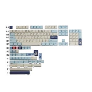 Combos minimalistes 140 touches Kilycaps de lait fruité PBT Dye sublimation Clavier mécanique Profil de cerise pour MX Gateron Cherry Swithe