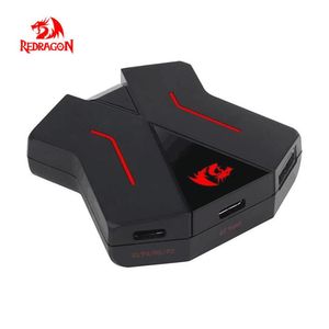 Combos Redragon GA200 -toetsenbord en muisconverter plug and play voor Xbox One/PS4/Switch -game -accessoires ondersteunen meerdere platforms