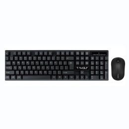 Combos TF100 Wireless Set Office Business Notebook Home USB USB Raton Inalambrico Keyboard and Mouse