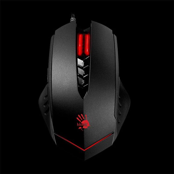 Combos USB Gaming Mouse For Bloody V8M 3200DPI 3D WIRED 8 touches de programmation bouton Optical Engine PC Built In Storage Activation Version