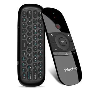 Combos W1 Ultraslim 2.4g Contrôleur de souris d'air de clavier sans fil pour ordinateur portable Smart TV PC