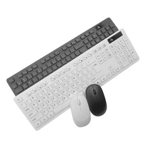 Combos teclado inalámbrico y ratón Conjunto multilenguaje ruso, hebreo hebreo, tailandés Aand árabe Teclado de oficina con cableado cableado
