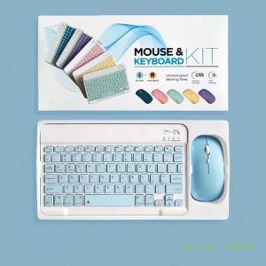 Combos de souris de clavier sans fil 78 keykey keypad 2.4g souris 1600dpi Bluetooth Portable silencieux pour les tablettes PAP