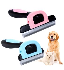 Kammen Dog Grooming Hair Remover Cat Brush Tools Huisdier Afneembare Clipper Bevestiging Pet Trimmer Supply Furmins