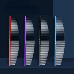 Combs Grooming de mascotas Single Crescent Aviation Aviation Aluminium Ultralight Highend Cown Cephin For Dog