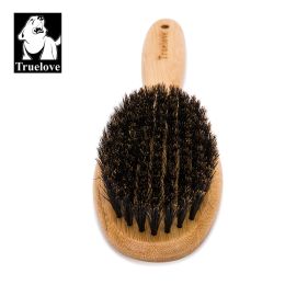Combs Truelove borstelharen haarborstel huisdierkam natuurlijke originele bamboe voor kat en hondenmassage verzorging kleine medium grote tlk21131