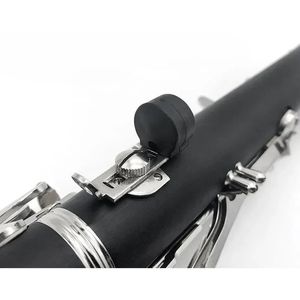 Confort de clarinette en caoutchouc noir Coussin de repos du pouce protecteur accesorios para saxofon alto saxophone ligature renor saxophone