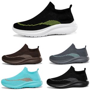 Comfortabele vrouwen Running Flat Men Soft Mesh Red Black White Blue Shoes Heren Trainers Sportsneakers Maat 35-4 61 S