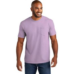 Comfort Colors Camiseta de manga corta con bolsillo para hombre y adulto Estilo 6030