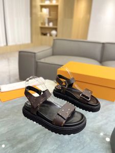 Comfort platte sandaal Dames zomermode Hoge kwaliteit Designer gebreide leren sandalen en espadrilles Cordoba platte comfort sandaal maat 35-42