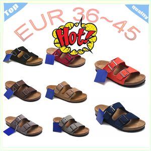 Comfort Summer Cork Slippers Heren Dames Flats Sandalen Casual schoenen Slippers Slippers Flip Flops Luxe Designer Slippers Slijbanen