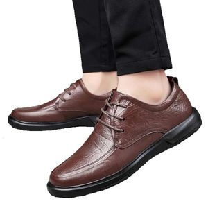 Chaussures oxford décontractées confortables Business Cuir Up Men S pour en dente