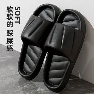 Comfortabele heren indoor slippers zwarte badkamer slipper thuis slippers