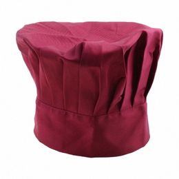 confortable nouveau cuisinier réglable hommes cuisine boulanger chef élastique chapeau restauration f8a1 #