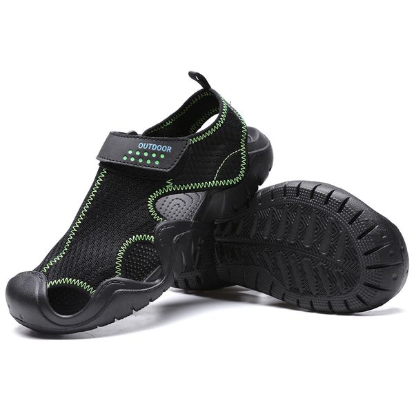 Cómodas zapatillas deportivas para caminar para hombre Sandalias para mujer Transpirable Casual Zapatillas de playa Zapatos con agujeros Pescador Señora Caballeros Entrenadores