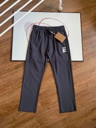 Pantalon en jean violet pour homme, pantalon de créateur confortable à jambe droite, en tissu mélangé de soie glacée respirant, Play