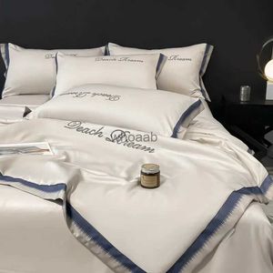 Ensembles de couettes Hôtel Couette en Soie Glacée Été Mince Couette Fraîche Climatisation Simple Double Couverture Lavable en Machine Couvre-lit sur Le Lit Étudiant YQ240313