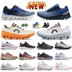 Confort sur cloudmonster Chaussures de course 36-45 Femmes Nova Pink Creek Blanc Tout Noir Monster Purple Surfer X 3 Runner Roger Iron Hay Baskets pour hommes Baskets 5 Chaussure de tennis