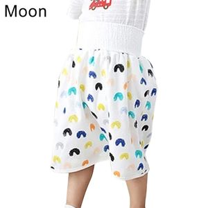 Comfy Childrens luier rok shorts 2 in 1 waterdichte en absorberende korte broek voor baby peuter 201117