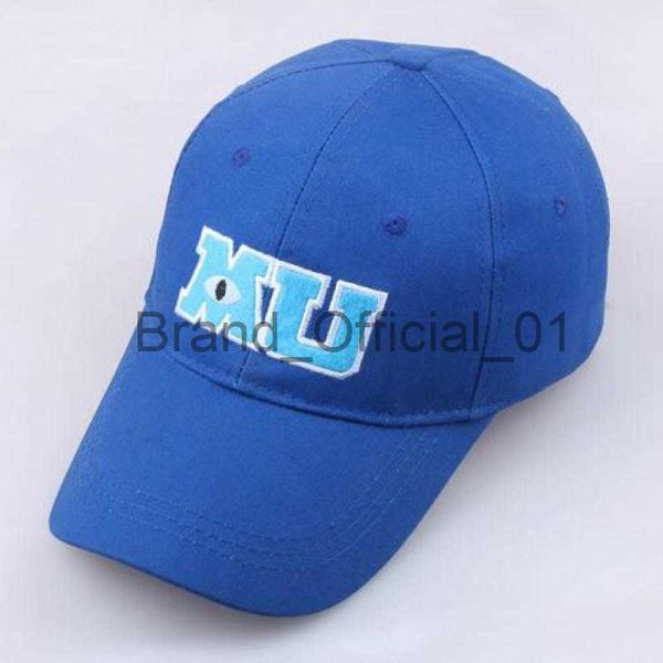 Gorra de béisbol cómica Hombres Adultos Unisex Algodón MU Bordado Big Eye Monster University Mujeres Sombreros para el sol Sombrero de camionero Gorras x0815