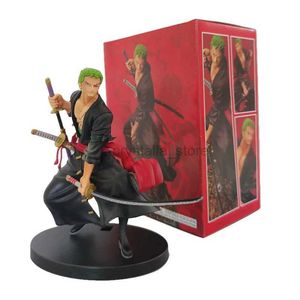 Comics Heroes 16 cm anime één stuk roronoa zoro figuur kunst King Sauron anime model speelgoedcollectie actie figuur speelgoed kinderen cadeau 240413