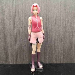 Comics Heroes 26cm Action Figure Anime Shippuden HARUNO SAKURA Figures Collection PVC GK MODEL Toy Decoration Doll Doll Ornement Birthday