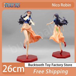 Comics Heroes 26cm één stuk GK Nico Robin Anime figuur sexy robin actiefiguren PVC standbeeldmodel Figurine poppen collectie kamer ornament speelgoed 240413