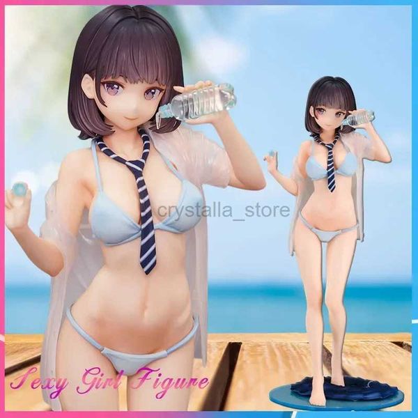 Comics Heroes Daiki Kougyou Original Mizu O Nomasete Kurenai Doukyuusei 1/7 PVC Sexy Swimsuit Girl Figure Modèle Anime Toys Dols Cadeaux 240413