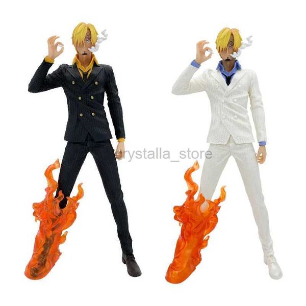 Comics Heroes One Piece Anime Vinsmoke Sanji Action Figure PVC INSTERNEMENT INSTERT 32CM COSPlay Model Collection Figure Toys Gift Christmas Gift 240413