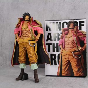 Comics Heroes One Piece Figure 23cm Gol D Roger King of Artist Anime Action Figure Model Collection Statue Figurine Doll Toy pour d'anniversaire Gift 240413
