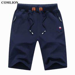 Comlion aankomst mannen shorts zomer merk casual heren katoen homme stijlvolle strand mannelijke korte broek plus 1A 210714