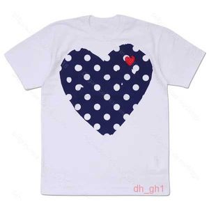 Comme De Garcon T-shirt pour hommes Love Men's Designer Nouveau t-shirt Motif ample T-shirt Lettre derrière le coeur Hip Hop Fun Chemise imprimée 4 CJDQ