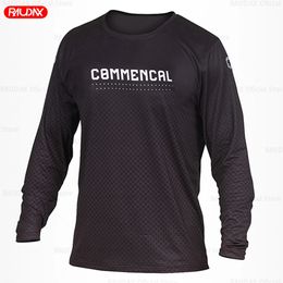 COMMENCAL hommes descente maillots VTT chemises tout-terrain DH moto maillot Motocross Camisetas Enduro maillot 240319