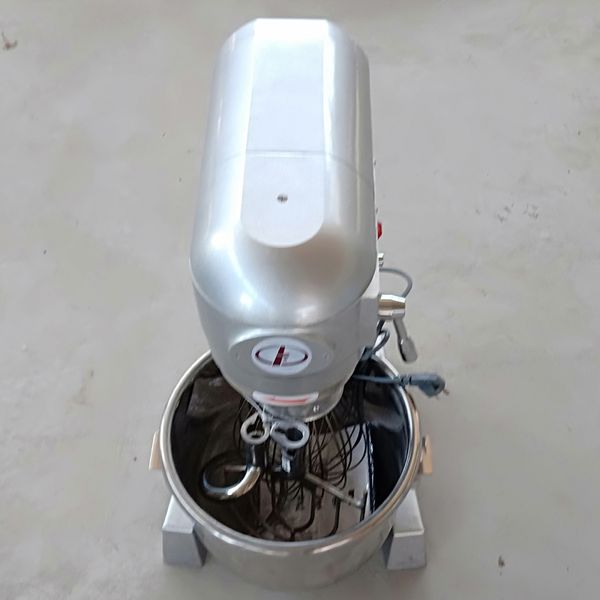 Mélangeur de pâte à pain Commercial 10L, machine à pétrir la pâte en acier inoxydable, mélangeur de pâte domestique pour équipement de cuisine à pain