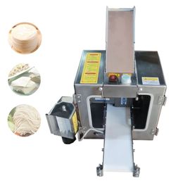Commerciële 220V elektrische knoedelverpakking die Wonton Skin-persmachine maakt Roestvrijstalen pastamakermachine