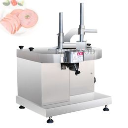 Commerciële 220 V Motor Slicer Machine Elektrische Multi Functie Bevroren Meat Lamb Beef Roll Fabrikant 750W Variabele snelheid