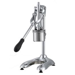 Commercial Type manuel de 30 cm Super longs Frises Frises Maker Machine Footfong Big Potato Frites and Chips Squeezer Dispeser9992377