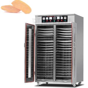 Commerciële 40-laags Voedsel Dehydrator 220v Rvs Groente Fruit Droger Machine Worst Vlees Thee Peper Droogmachine