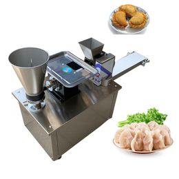 Máquina comercial de 4800 uds/h gyoza para hacer dumplings/empanada/samosa, máquina automática para hacer dumplings, máquina para hacer dumplings de acero inoxidable